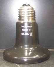 Coospider 100W Ceramic Heat Emitter Reptile Heat Bulbs
