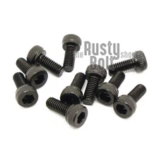 M3 x 7mm, Socket Head Cap Screws, 12.9 Steel, Black