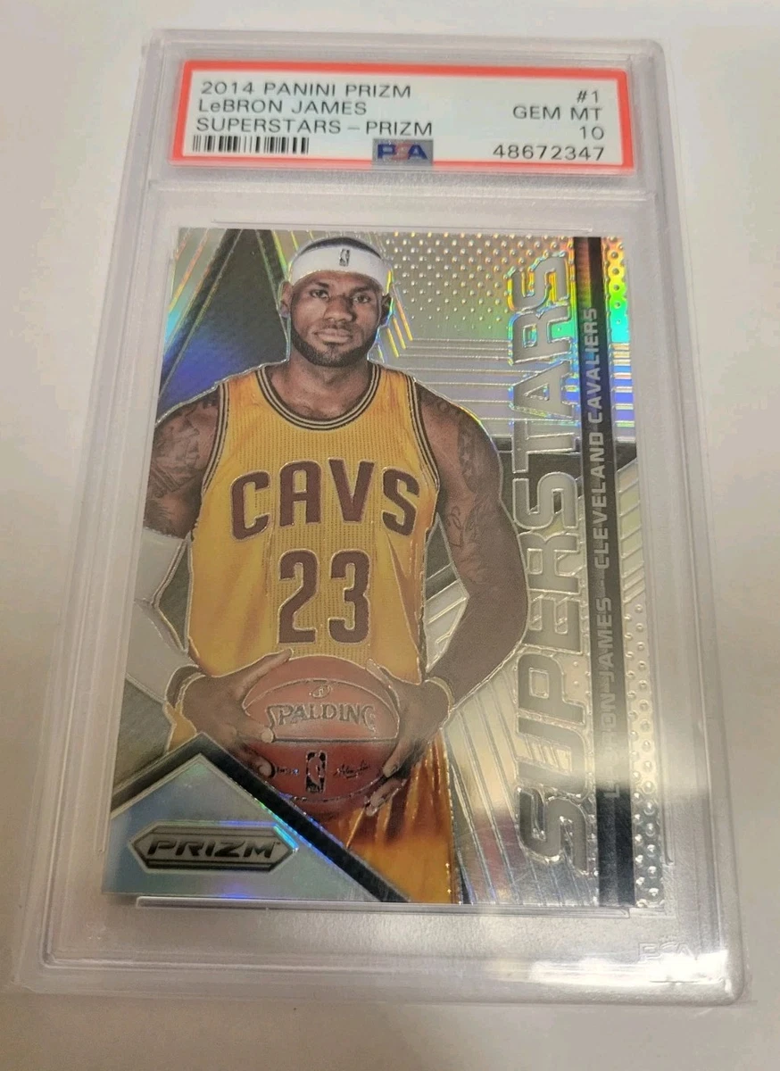 Panini LeBron James 10 Graded Basketball Sports Trading Cards