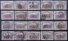 US Stamp Collection 1893 2c Columbian Exposition Lot of 20 Scott # 231 Used