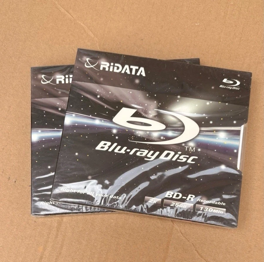 2 Disks-Ridata BD-R 25GB 2X Speed 130-minutes, Recordable Blu-ray Disc - Image 2 of 3