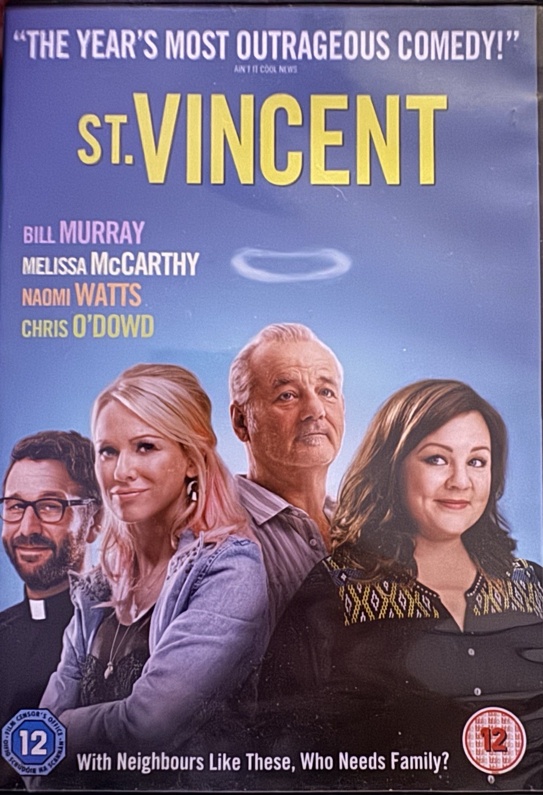 St. Vincent (DVD) Bill Murray Melissa McCarthy Naomi Watts New Sealed DVD