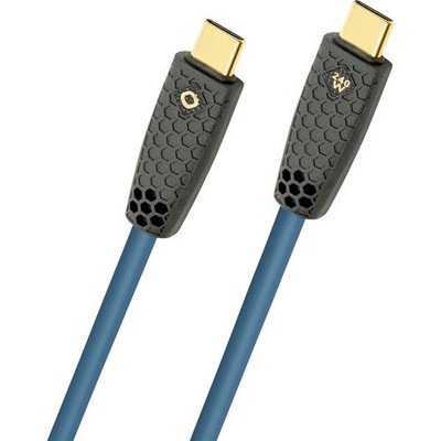 Oehlbach D1C9566 USB-C Cable USB-C  Plug 1m Oil Braided Shielding,
