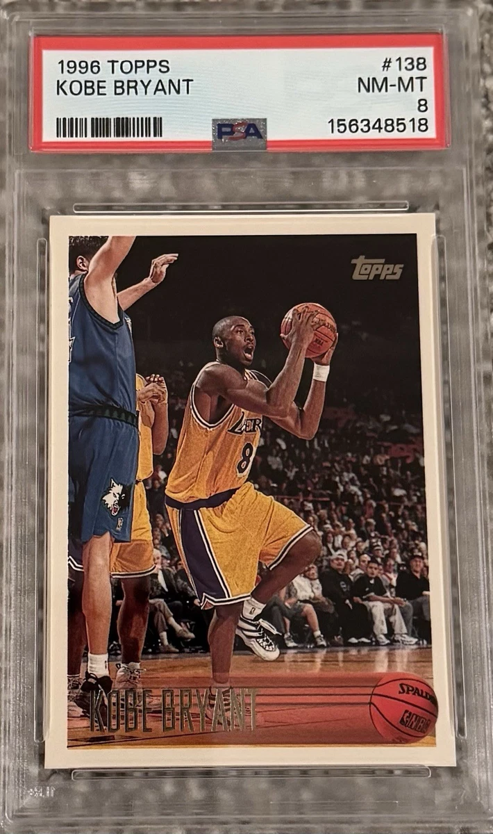 Kobe Bryant Basketball Grade 8 Rookie Sports Trading Cards