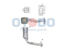 Katalysator Oyodo 10N0036-OYO für PEUGEOT 206 2A SW 2E CC 2D 16V 2DNFUF 2DNFUR