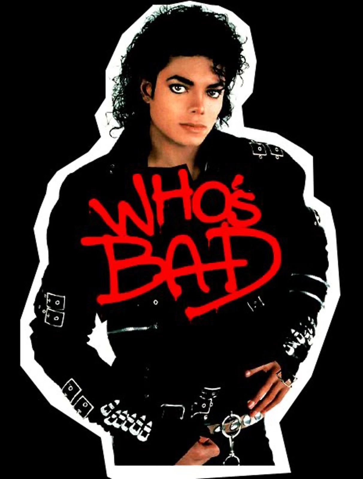 Michael Jackson Pop Rock Music Logo Black Hoodie