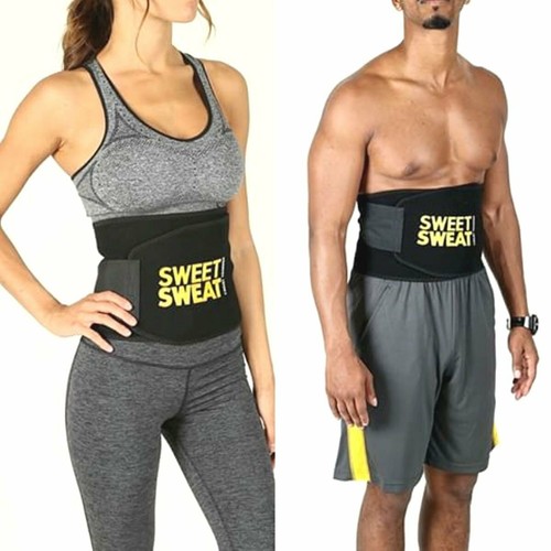 FASCIA CINTURA ADDOMINALE FITNESS BRUCIA GRASSI DIMAGRANTE PANCIA UOMO DONNA - Foto 3 di 7