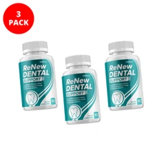 RENEW DENTAL™ (Official) Support Supplement Healthy Teeth & Gums - 180 Capsules
