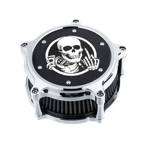 CNC Air Cleaner Intake Filter System Kit For Harley Dyna 1993-17 Softail 1993-15 - Picture 3 of 12