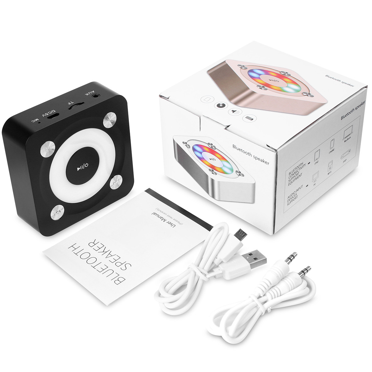 betron kbs08 wireless portable travel bluetooth speaker