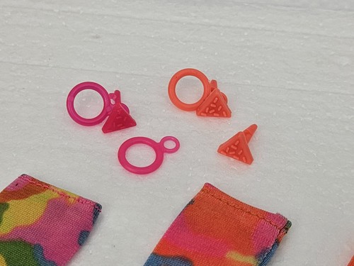 1990 All American Barbie Kira Teresa Pendientes Corbata Die Calcetines Ropa Conjunto de Moda - Imagen 13 de 23