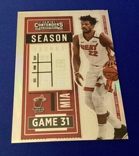 JIMMY BUTLER 2020-21 PANINI CONTENDERS SEASON TICKET VARIATION SP PRIZM #36
