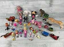 Lot of 41 Assorted Mixed Toys Figures Different Brands ￼