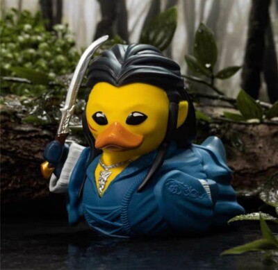 Numskull Lord of The Rings Arwen TUBBZ Duck Blue PVC Figure H9cm(3.5inch)