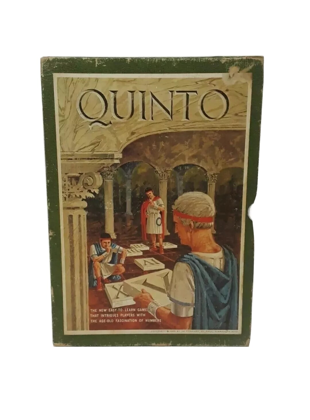 Quinto (Board Game, 1968) 1964 3M Game tiles five classic strategy Parts Only eBay