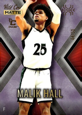 2022 Wild Card Matte Explode Chase Purple #MXP-31 Malik Hall /50