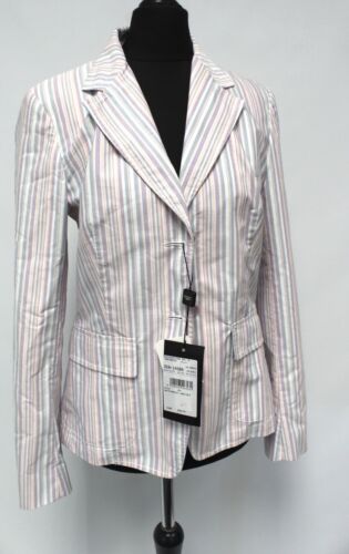 BNWT Ladies MAXMARA WEEKEND Multi Stripe Casual Blazer Jacket Size UK 10  - Picture 1 of 4