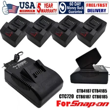 1-10X 18V For Snap on Battery Charger CTB8185 CT8850 8187 CTB7185 CT7850 CTC720
