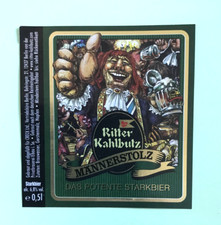Altes Bieretikett-Beer Label , Privatbrauerei EIBAU für CRECK  Ltd Berlin #1439#