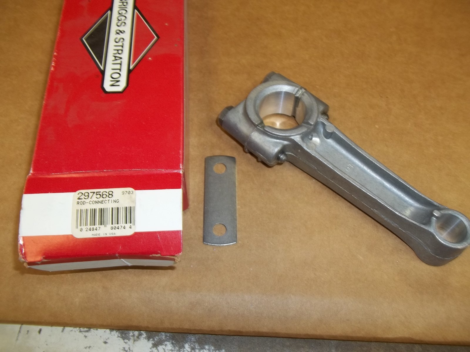 BRIGGS CONNECTING ROD FITS 100900100992 SERIES ENGINES LAWNMOWER 31/2HP 297568 eBay