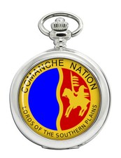 Comanche Nation Tribe Pocket Watch