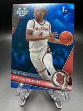 2023 Bowman Chrome U University Sapphire #15 Simeon Wilcher Refractor 