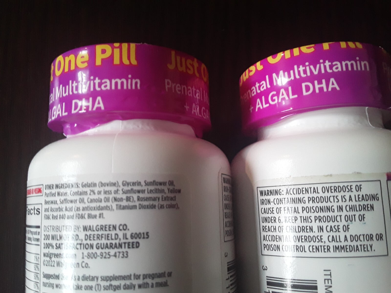 Prenatal Multivitamin Lot of 2 Algal DHA 30 Each/60 Total Softgels Exp 45/2024 eBay