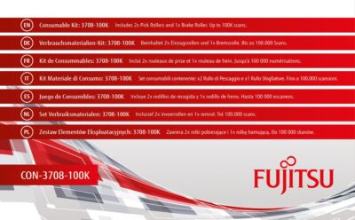 Fujitsu Verbrauchsmaterialien-Kit für SP-1120 / 1125 / 1130 (CON-3708-100K)