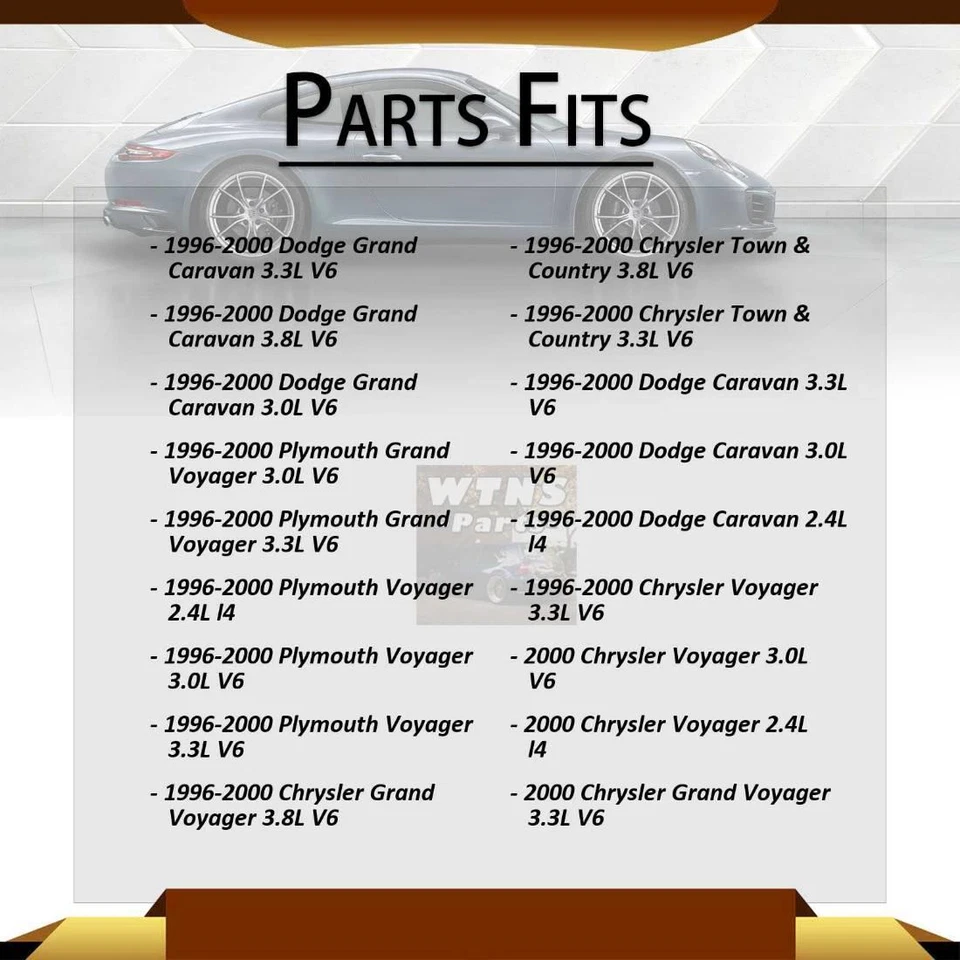 2x Brazos de control inferiores delanteros para Dodge Grand Caravan 1996 1997 1998 1999 2000 Foto 2 de 4