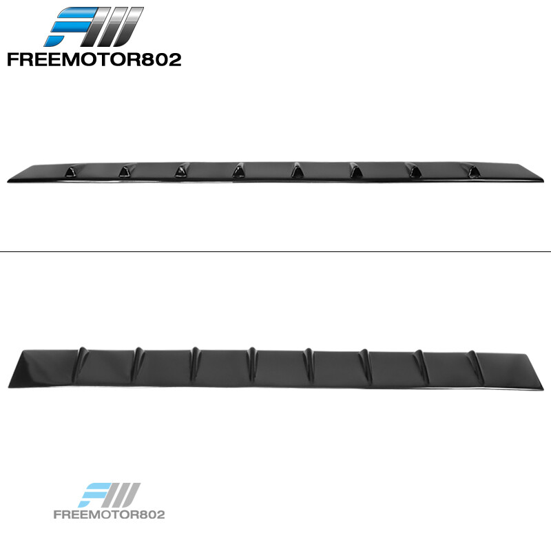 Fit 11-23 Dodge Charger Gloss Black Shark Fin Roof Spoiler Wing