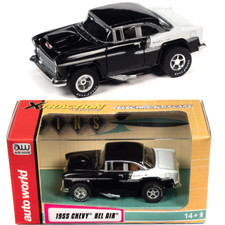 Auto World 55' Chevy Bel Air 1955 Exclusive HO slot car for AFX Limited Edition