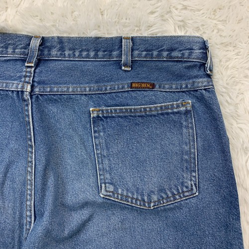 Vintage Wrangler Jeans 40x32 Blue Big Ben Western Faded Cowboy Tag 42x34 - Picture 13 of 15
