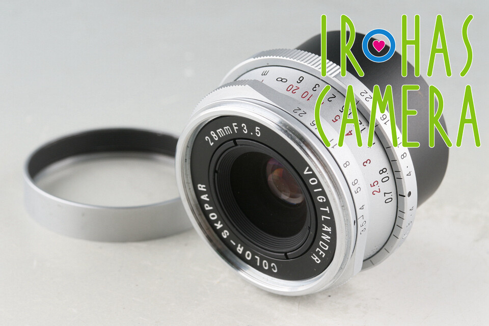 Voigtlander Color-Skopar 28mm F/3.5 Lens for Leica L39 #54646 C2