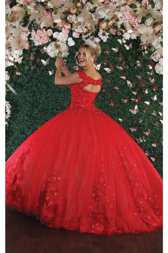 Womens Dresses For Prom Quinceanera Long Sweetheart Off The Shoulder Ball Gown - Picture 20 of 134