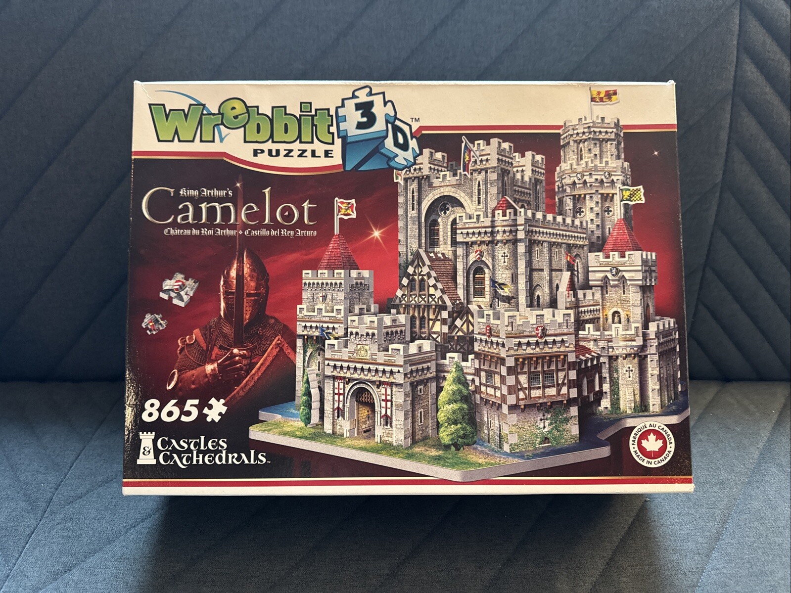 Wrebbit 3D Puzzle King Arthur's Camelot castle 3D Puzzle 865-Piece