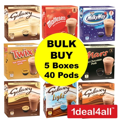 DOLCE GUSTO Galaxy Mars Maltesers Twix 
