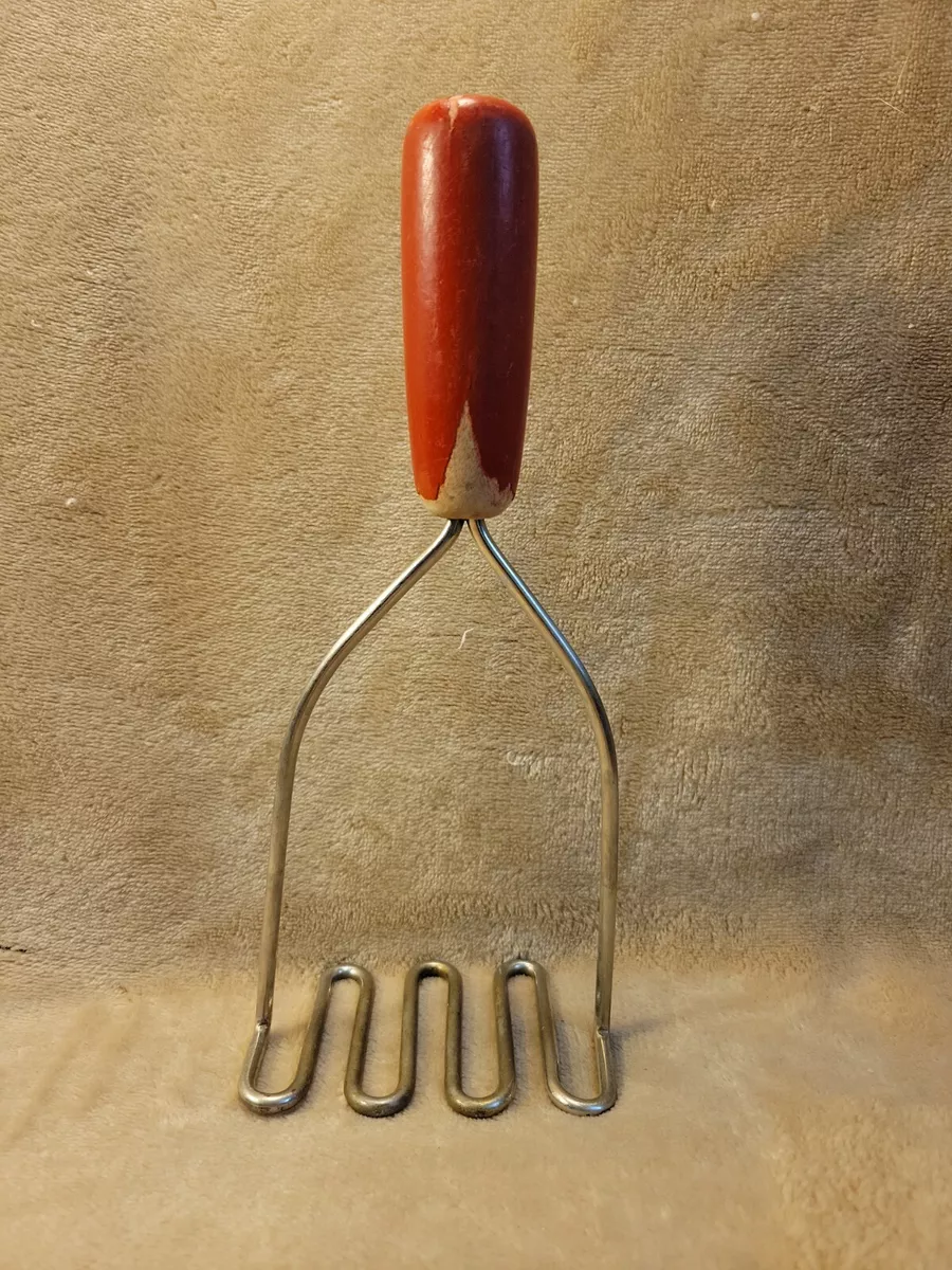 Vintage Potato Masher With Wood Handle Vintage Kitchen Tool