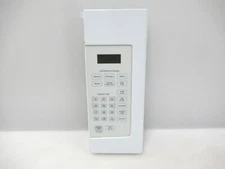 GE Microwave Touch Control Panel White  WB27X11218  ( No Board.)