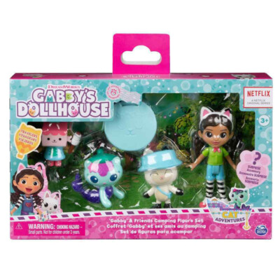 Gabby's Dollhouse Gabby' & Friends Camping Figurenset