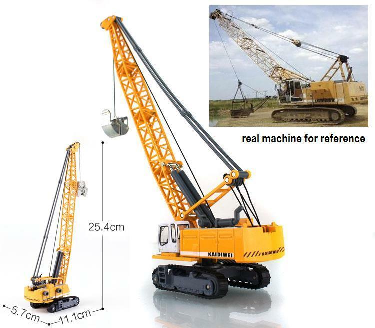 1/87 siku crane Liebherr excavator kdw construction handling paw/shovel dump