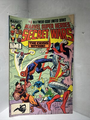 Marvel Super Heroes Secret Wars #3-7, 11-12 Almost Full Run - Lot