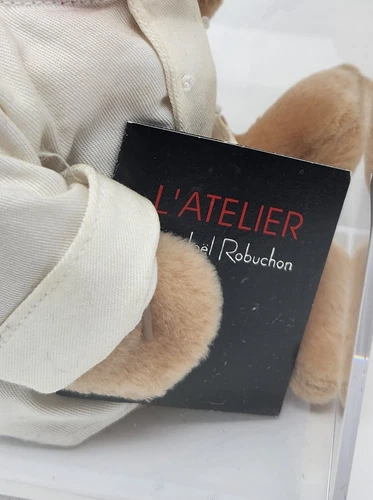 Authenticated Chef Robuchon Bear Ty Beanie Baby Four Seasons NY Joel MWMT MQ - Picture 4 of 6
