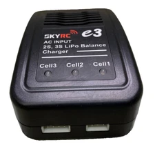 OEM SKYRC e3 Charger 2S 3S LiPo Battery Balance Charger GENUINE