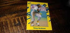 300: mRickey Henderson 1990 Classic Yellow BASEBALL #T27 Oakland Athletics