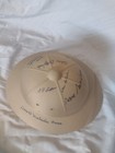  Helmet Hand-Signed by 7 WW2  Bataan March Survivors, museum piece one of a kind — photo 4