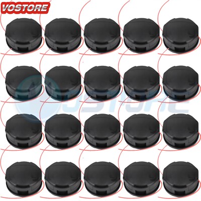 20 Pack Black String Trimmer Head for Speed Feed 400 Echo SRM 225 SRM-225 SRM230