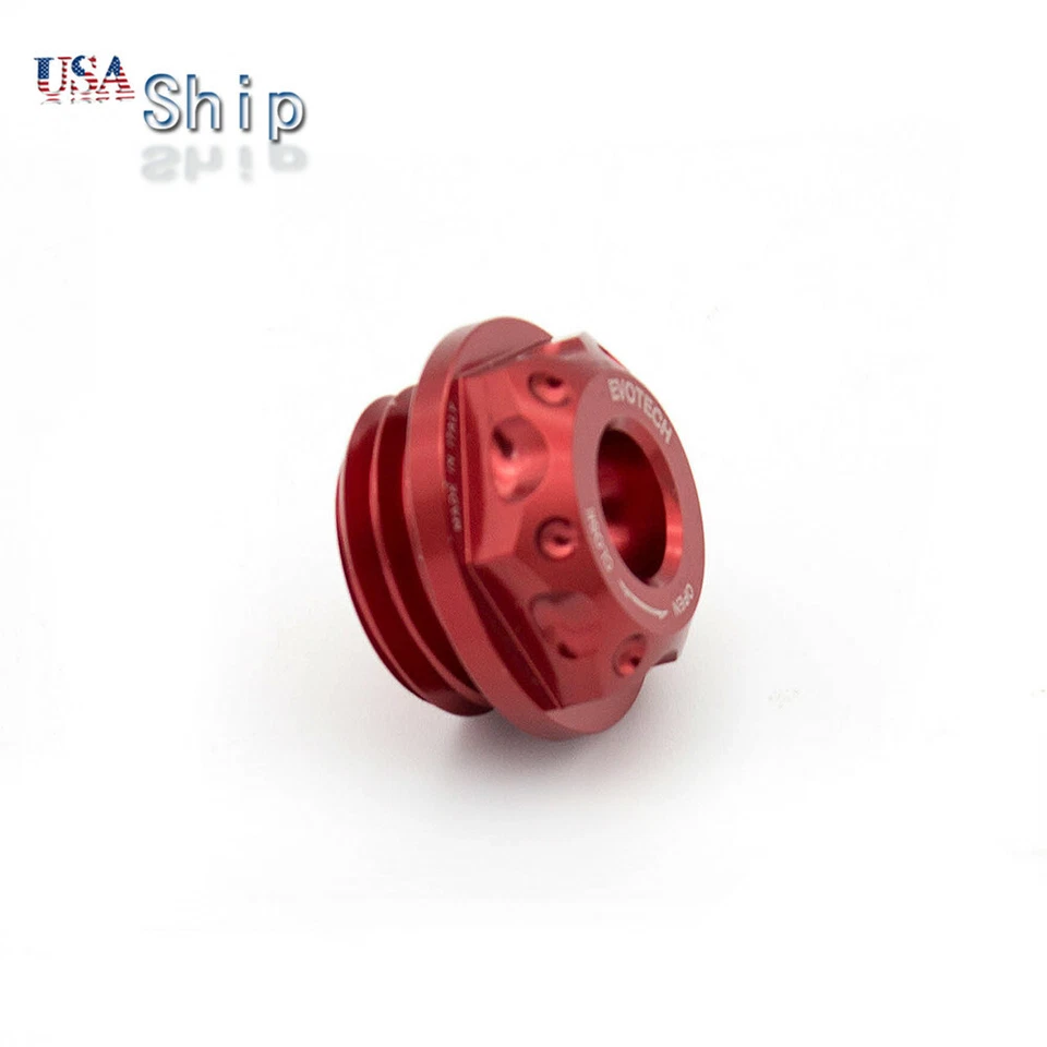 CNC para Yamaha YZFR1-R1 1998-2014/R3 2015 2016 2017-2018 tapa de aceite de llenado de motor Foto 3 de 4