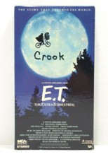 E.T. The Extra-Terrestrial VHS, 1982 Tape Movie Steven Spielberg Dee Wallace