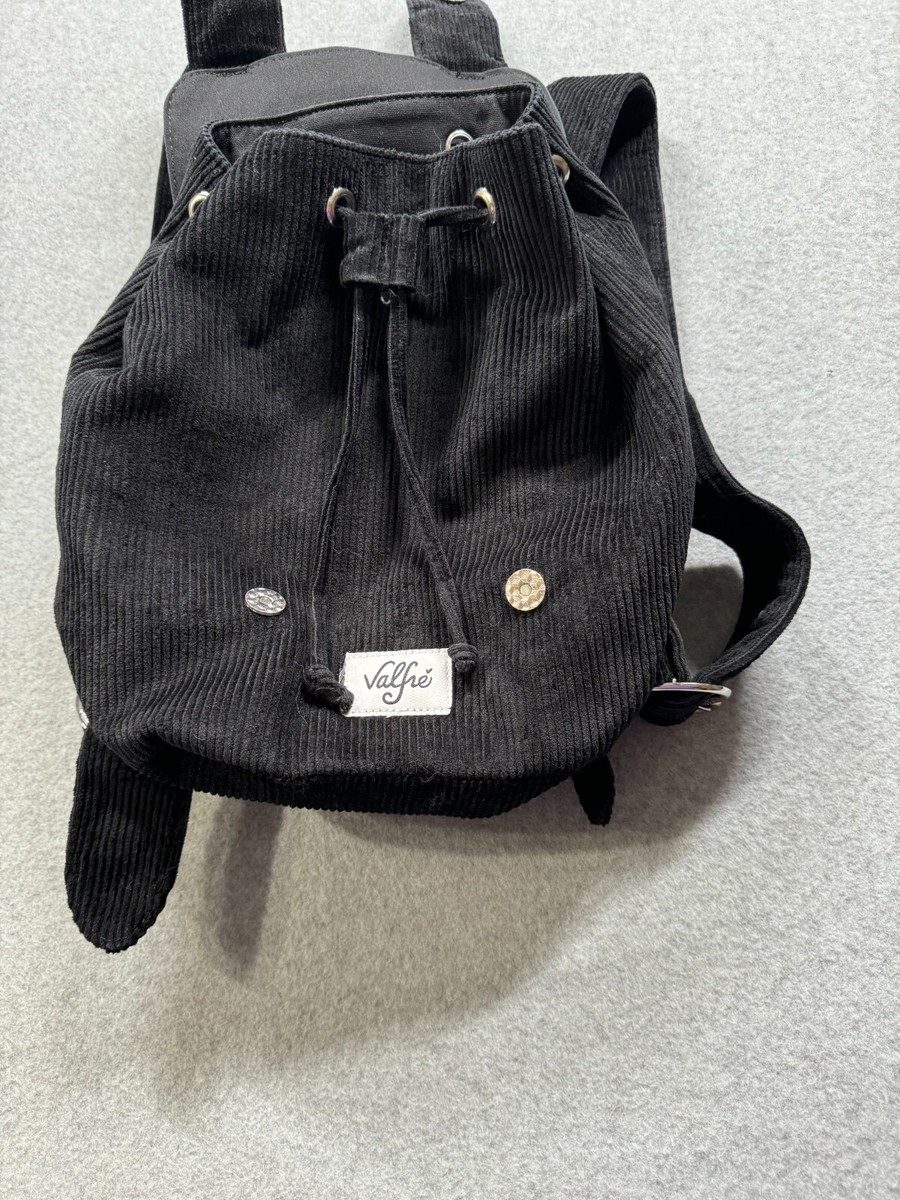 Valfre Heart Backpack Black Velver Corduroy Goth EMO Y2K | eBay display picture 3