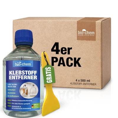 BIO-CHEM CLEANTEC GMBH Bio-chem SC 100 removedor de adhesivo removedor de etiquetas 4x 500 ML
